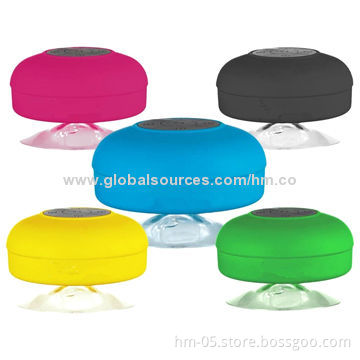 Portable Suction Speaker, Waterproof Wireless Bluetooth Speaker, Shower Car, Hands-free Receive Call